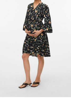 Freizeitkleid - mottled black