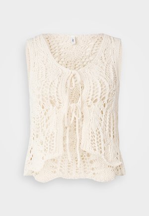 ONLY ONLLIZZY  - Waistcoat - pumice stone