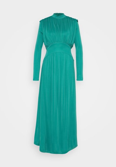 Farm Rio HIGH NECK DRESS - Φόρεμα από ζέρσεϊ - emerald