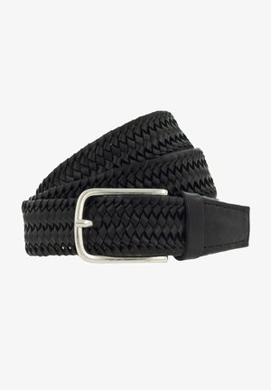 Vanzetti Ceinture tressée - schwarz