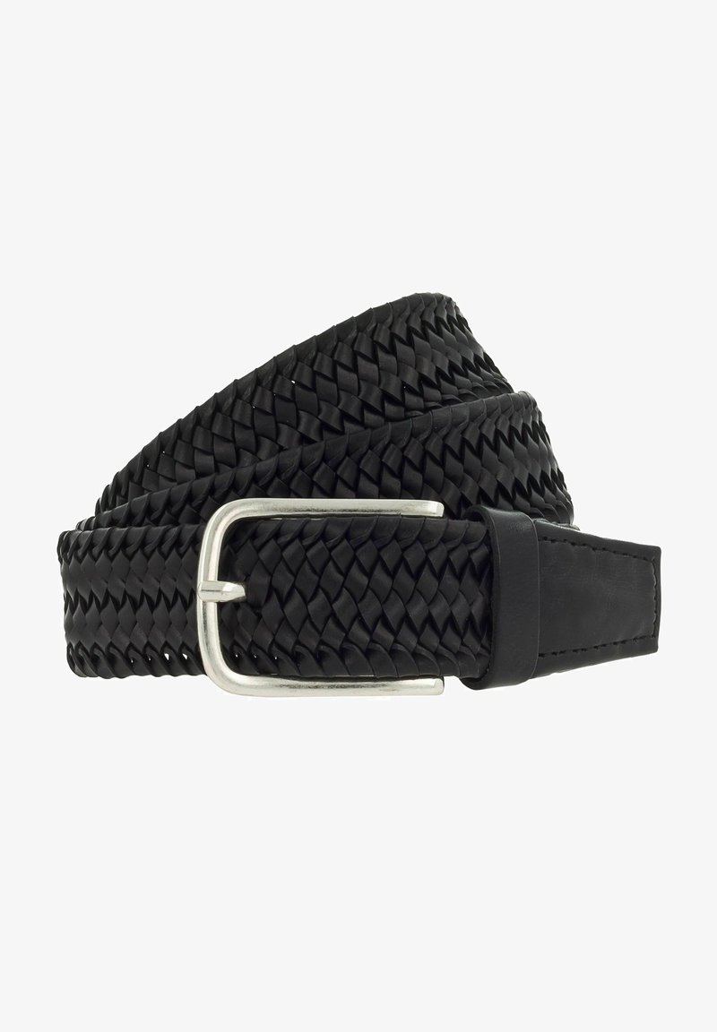 Vanzetti Gevlochten riem - schwarz