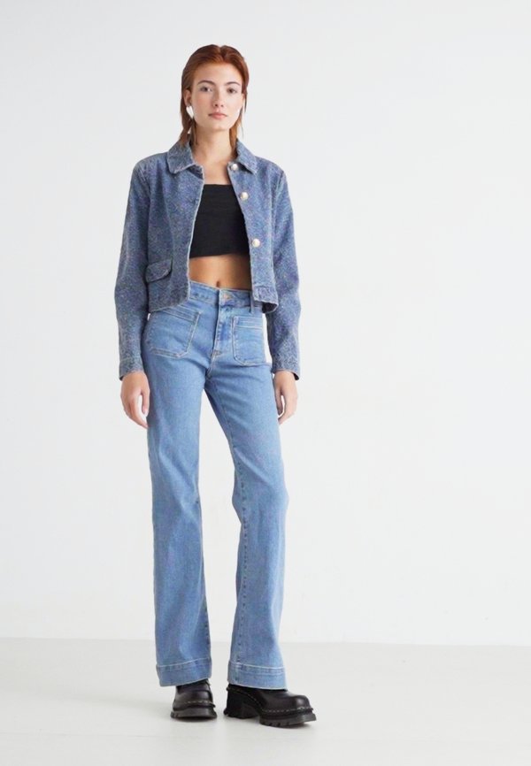 Flared Jeans - velvet sky4