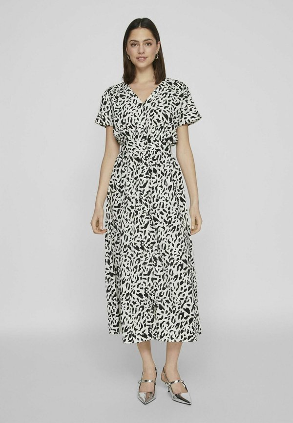 GEKNÖPFTES KURZARM - Freizeitkleid - birch