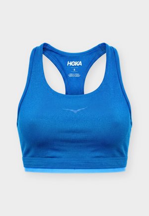HOKA, HUPANA BRA REMOVABLE CUP - Αθλητικό σουτιέν υψηλής υποστήριξης - night glow blue