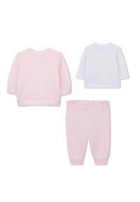 BOSS Kidswear SET - Tops ar garām piedurknēm - pink  pale