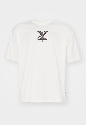 Carlo Colucci UNISEX - Camiseta estampada - weiß