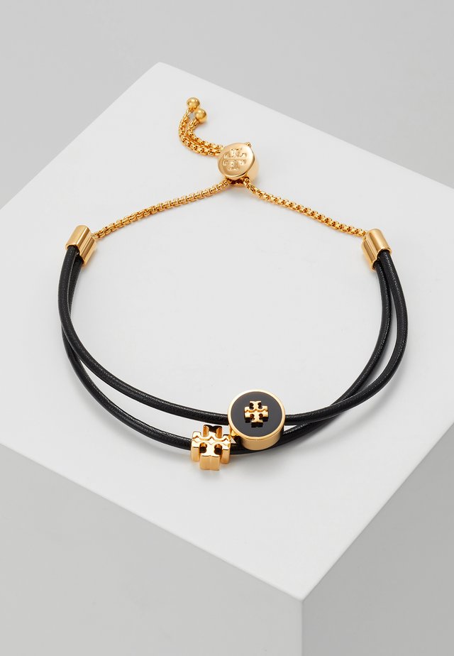 KIRA SLIDER BRACELET - Armband - tory gold-coloured/black