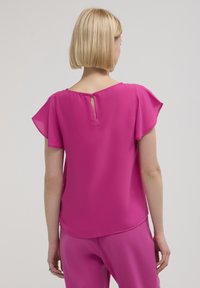 Calliope CON VOLANT - Camicetta - viola