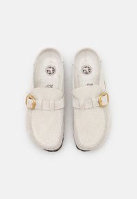 Birkenstock BUCKLEY LEVE NARROW - Muiltjes - antique white