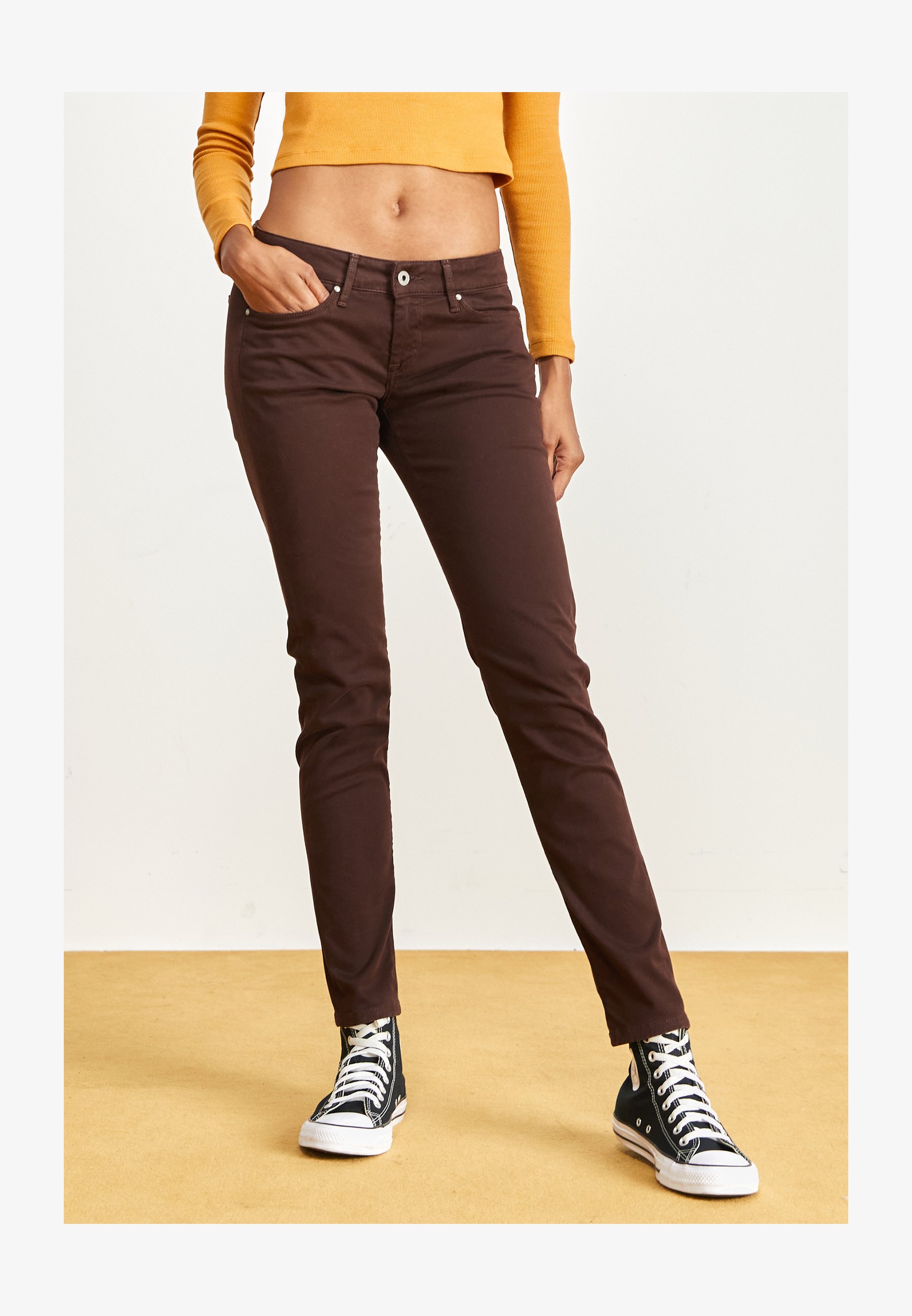 Pepe Soho Skinny Fit In Schwarz