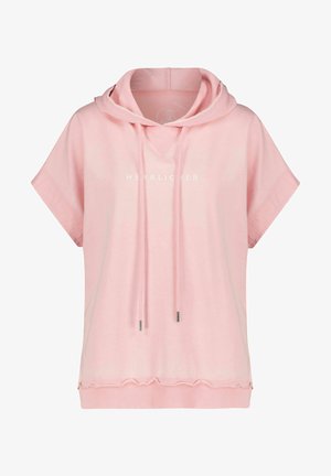 ANGELIKA BURNOUT - Print T-shirt - rose
