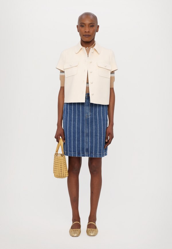 FRUMAH - Mini skirt - indigo4