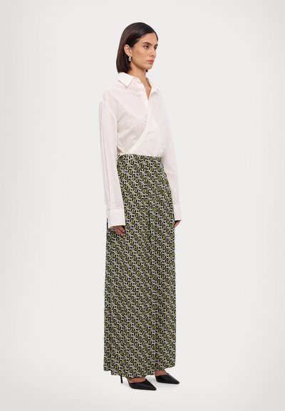 Diane von Furstenberg BELLINI PANTS - Hlače - green