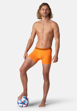 MUCHACHOMALO, MEN 2-PACK BOXER SHORTS + FREE KEYHANGER - Boxershort - print orange