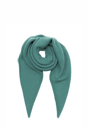 ELEGANTER DREIECKS WEICH UND WARM - Foulard - türkis