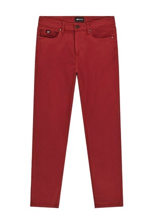 SAX ZIP REV - Jeans Skinny Fit - red