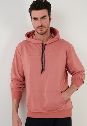 Buratti SLIM FIT - Hoodie - rose