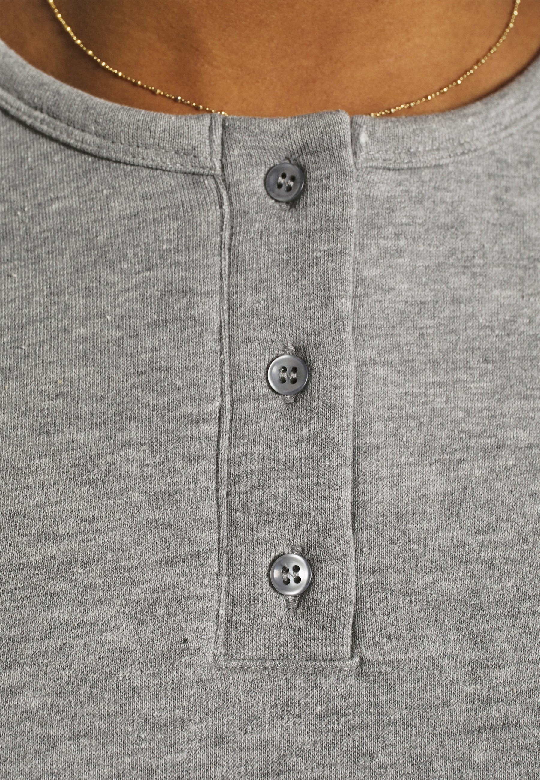 Women Button neck sweatshirt - Sweatshirt Women Button neck sweatshirt - Sweatshirt