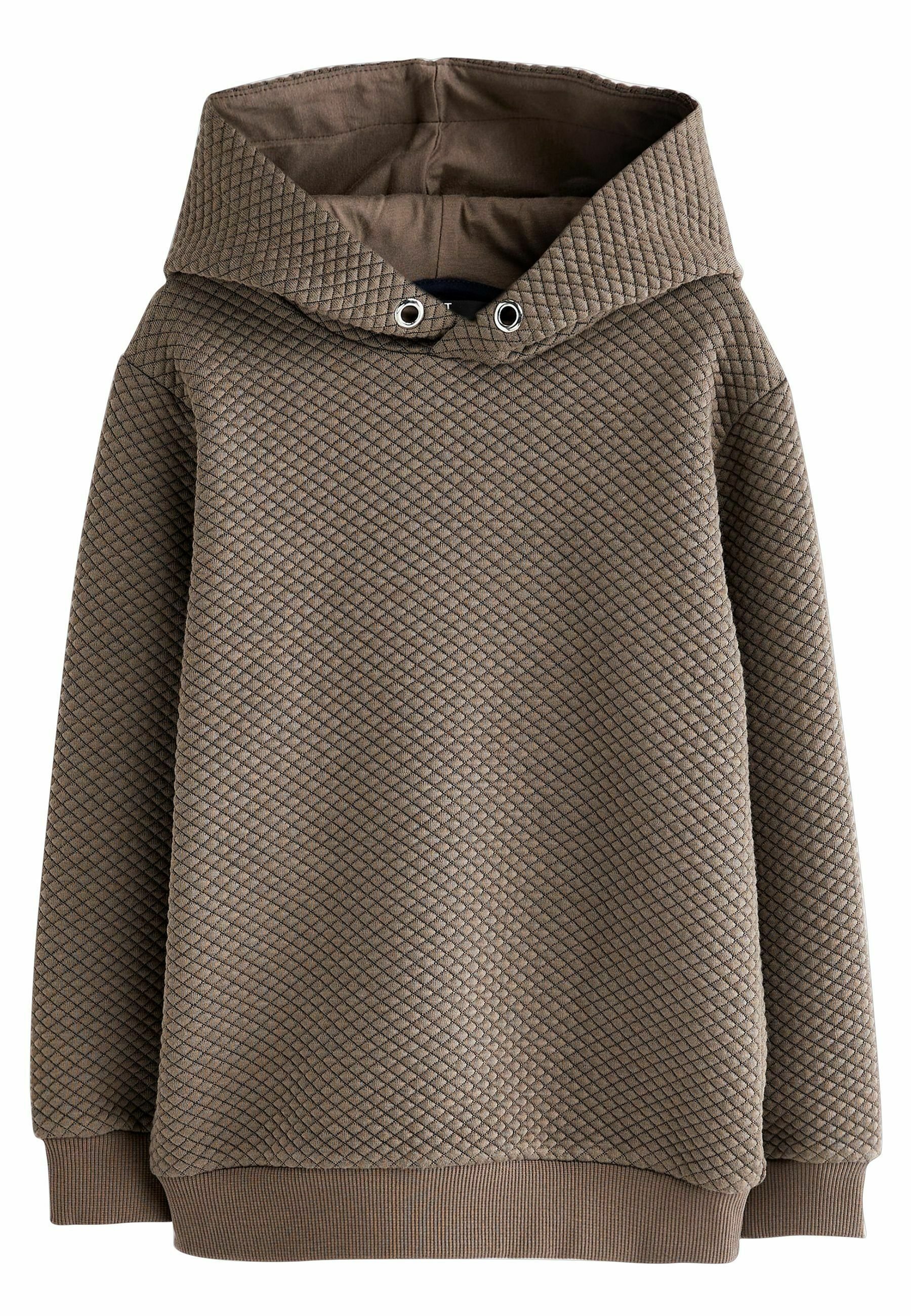 Next TEXTURED HOODIE - Pullover - grey/gris - ZALANDO.FR
