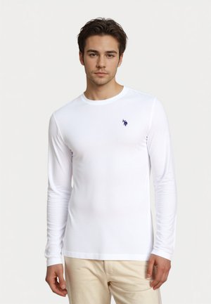 U.S. Polo Assn. Langærmet T-shirt - weiss