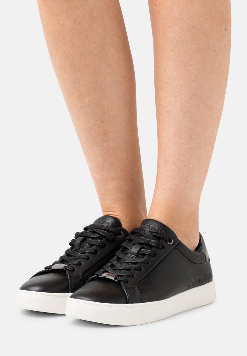 Calvin Klein LACE UP Sneaker low black/schwarz Zalando.at