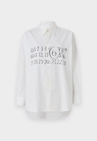 LONG SLEEVED SHIRT - Nööpidega pluus - white