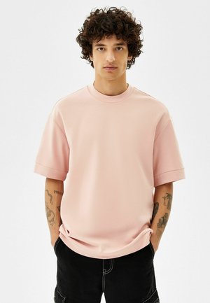 BOXY SHORT SLEEVE - T-shirt basic - pink