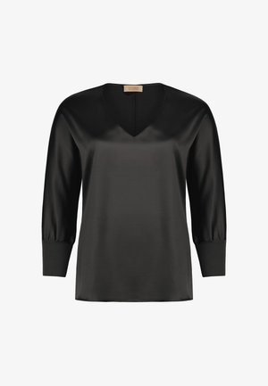 Falconeri, V-NECK - Bluse - fondente