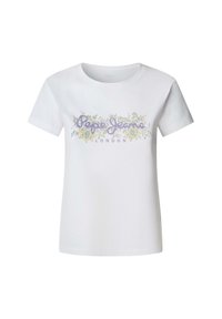 AVA - Majica kratkih rukava s printom - white