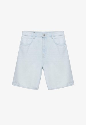 PULL&BEAR, Farkkushortsit - light-blue denim