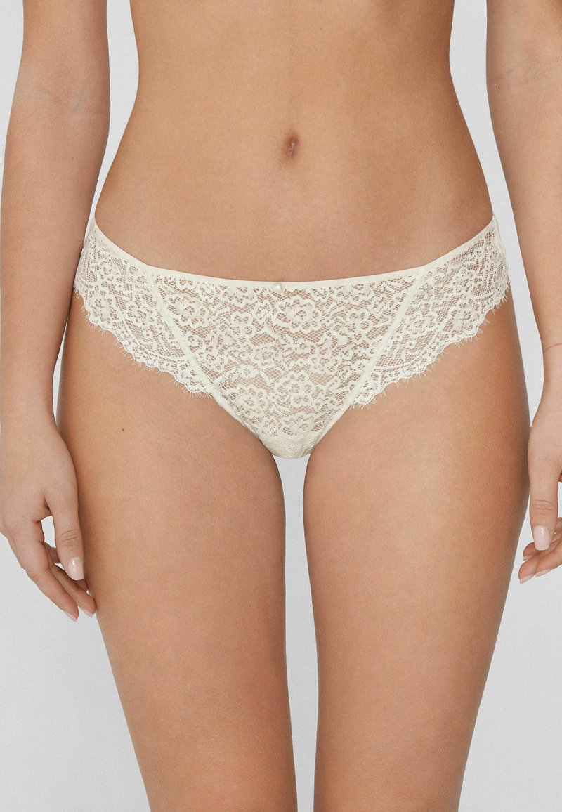 Tezenis - BRAZILIAN PEARL DREAM - Thong - White, Enlarge