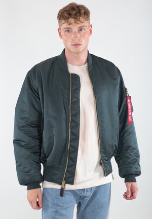 Chaquetas bomber - navy green