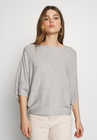 JDY JDYNEW BEHAVE BATSLEEVE - Jumper - light grey