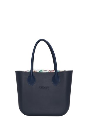 Tote bag - navy blue plain