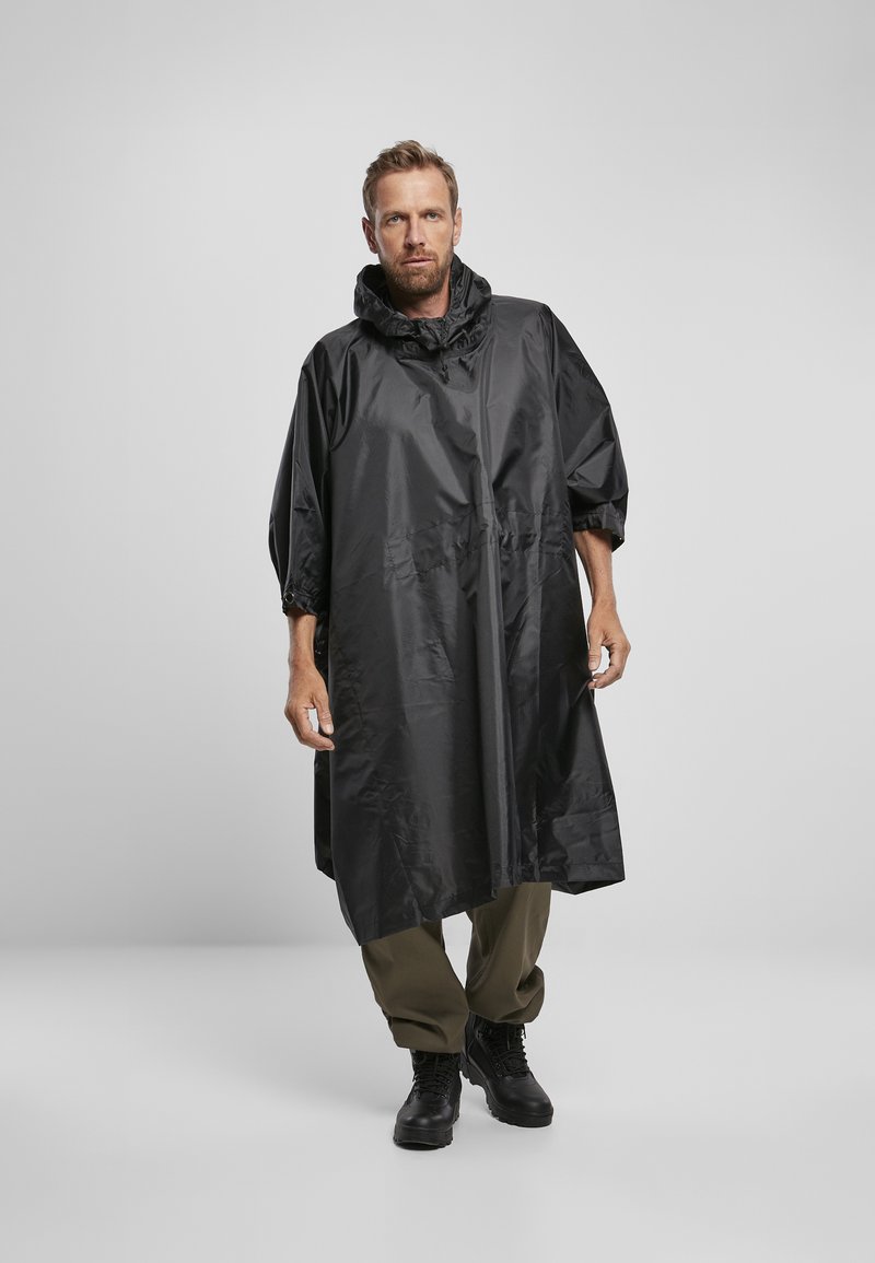 Brandit - PONCHO - Sadetakki - black, Suurenna