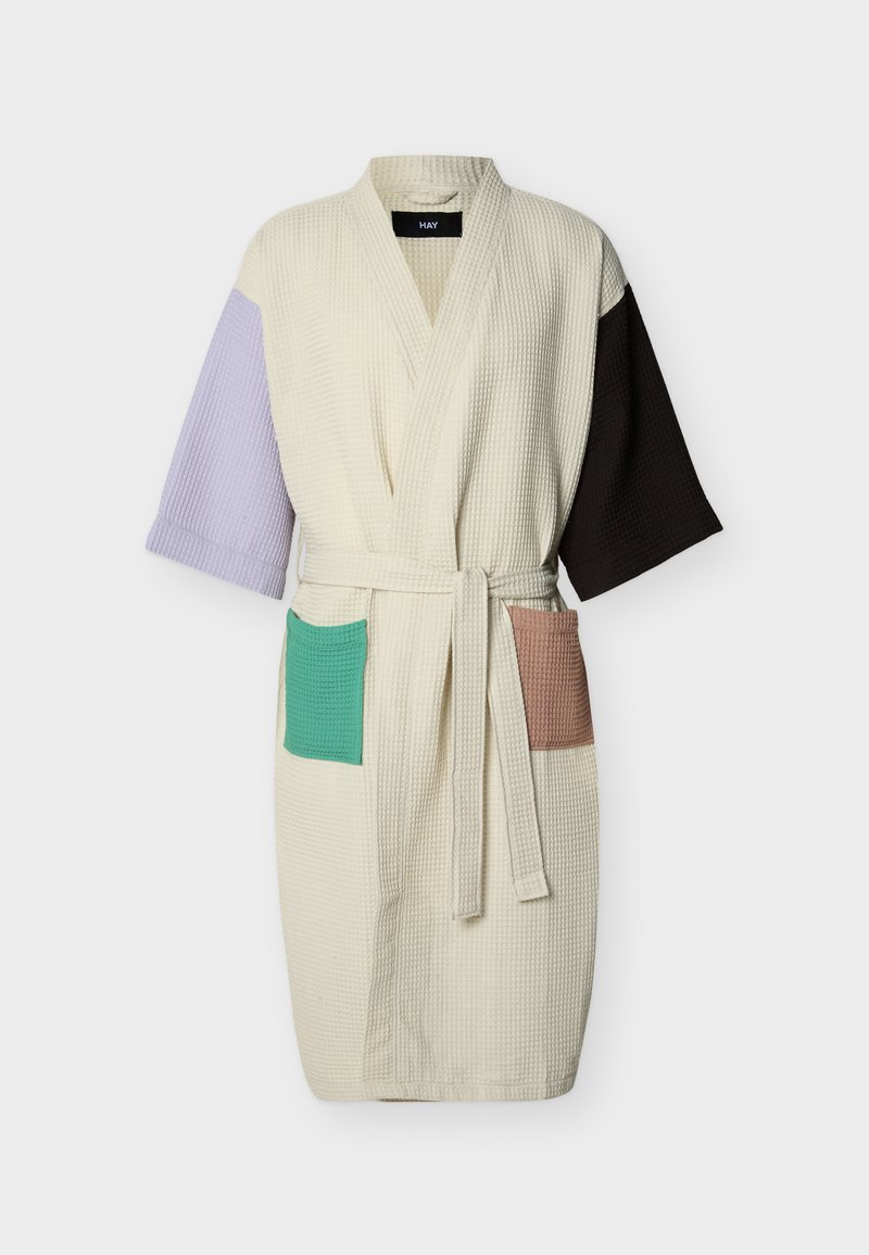 Hay BATHROBE UNISEX - Kylpytakki - off-white/multi-coloured ...