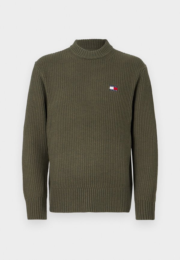 BADGE TEXTURED C NECK - Jumper2