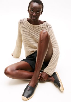 LOGO - Espadrilles - black