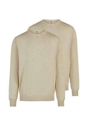 2 PACK - Pullover - beige