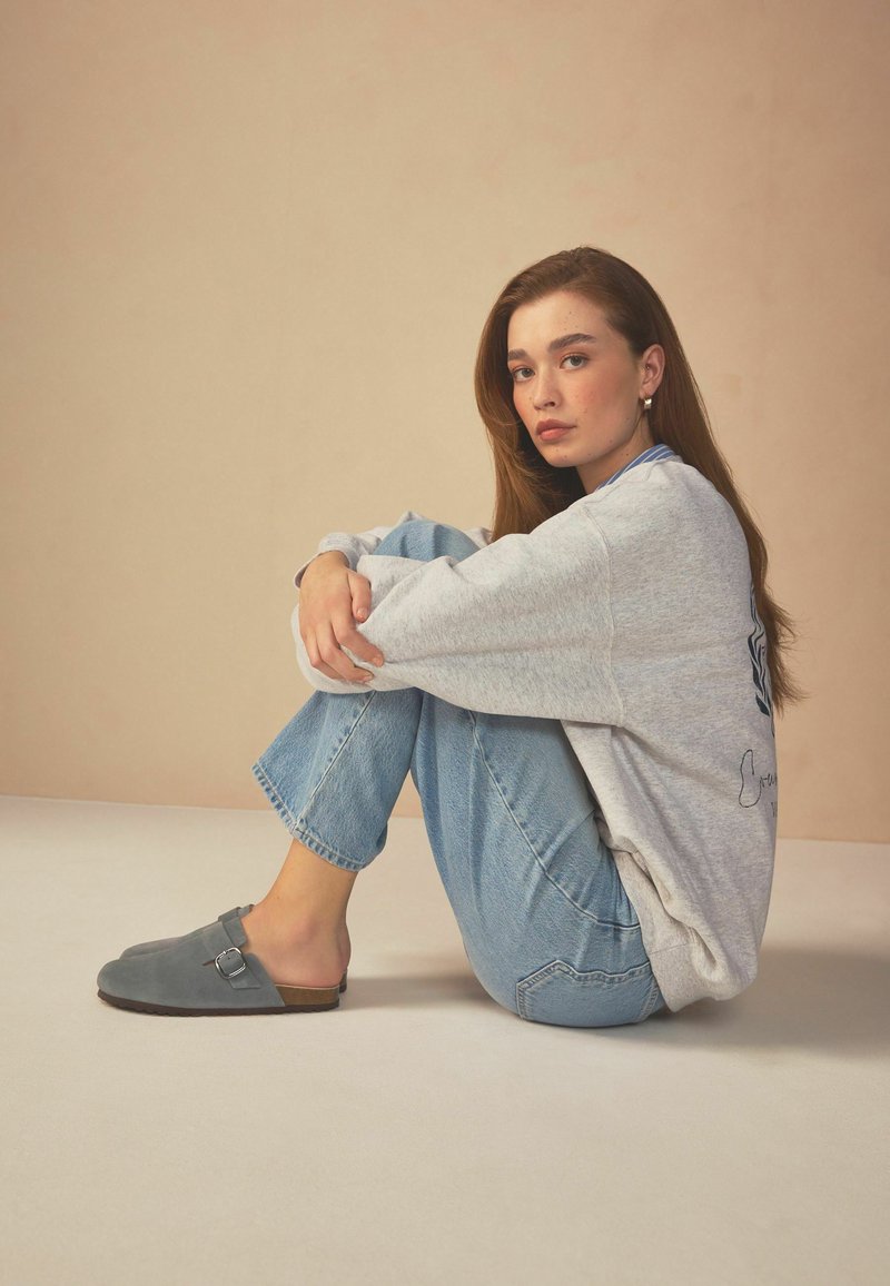 Next FOREVER COMFORT REGULAR FIT - Platt slip-in - blue