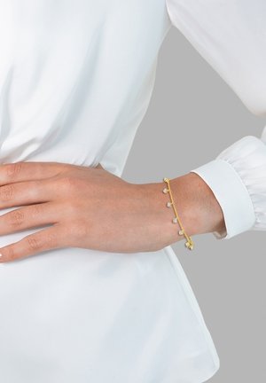 MIT KRISTALLEN VON SWAROVSKI - Bracelet - gelbgoldfarben