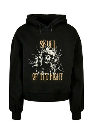 Merchcode, HALLOWEEN - SKULL OF THE NIGHT HOODY - Hættetrøje - black
