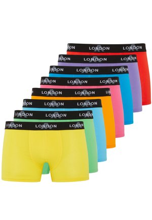 8-PACK FITTED HIPSTERS BOXER SHORTS - Hlače - neon