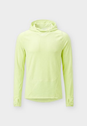 Nike Performance, STRIDE MIDLAYER - Sweat à capuche - light lemon twist