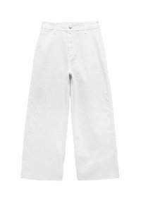 Flared Jeans - white