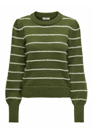 JDY JDYSIGRID LIFE ON PUFF - Pulover - winter moss
