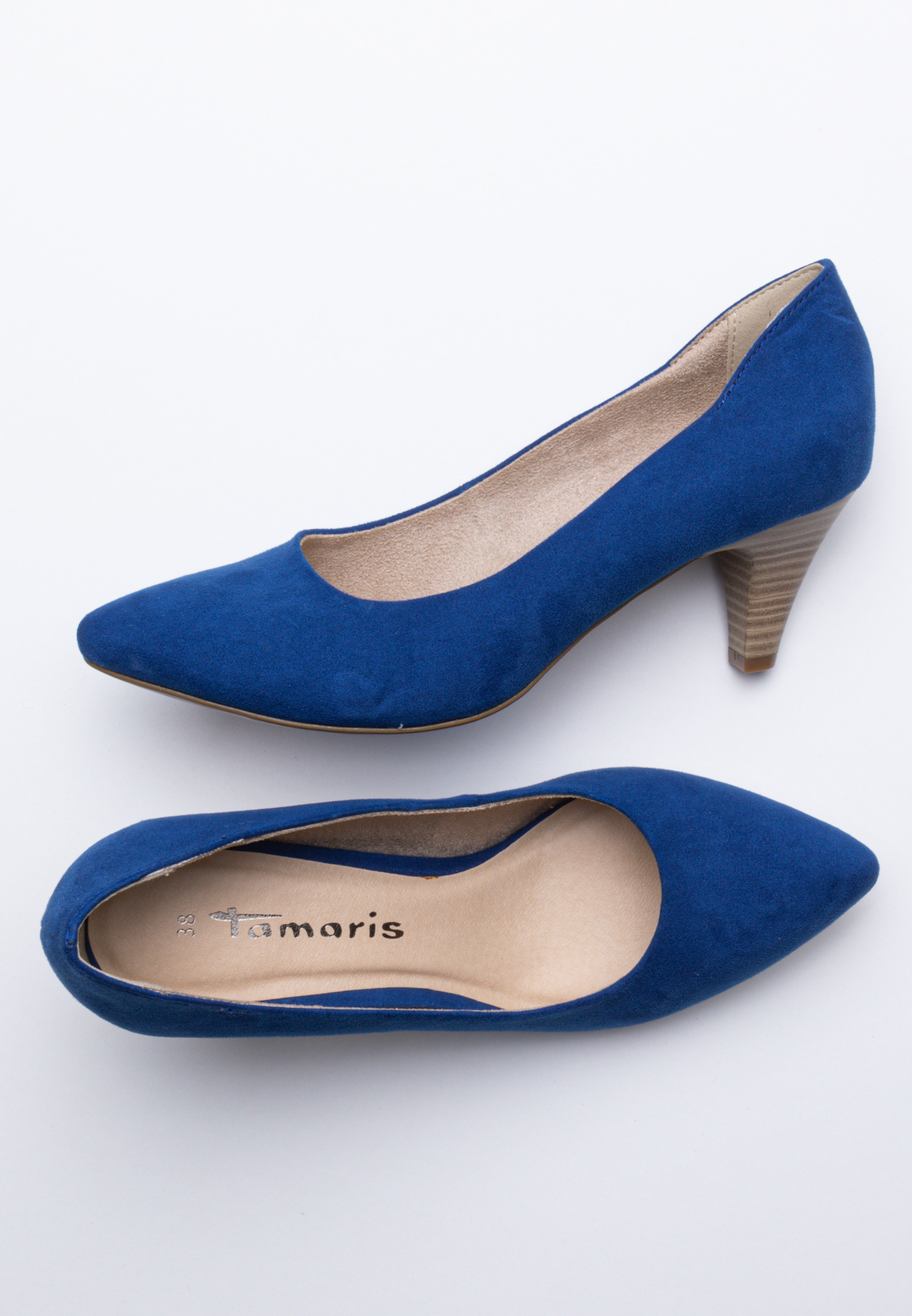 Tamaris Klassieke pumps - blue/Blauw - Zalando.nl