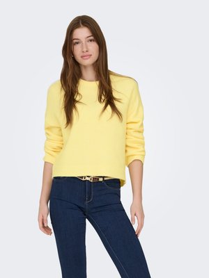 ONLY ONLSIMONI O-NECK - Neule - mellow yellow