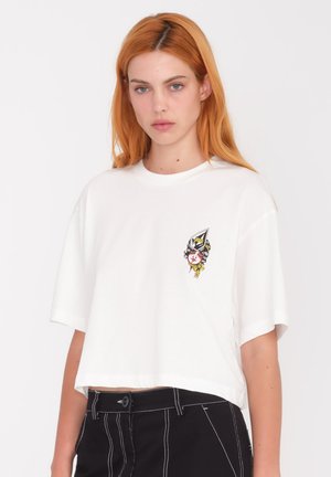 DRUMSTONE - T-shirt print - star white