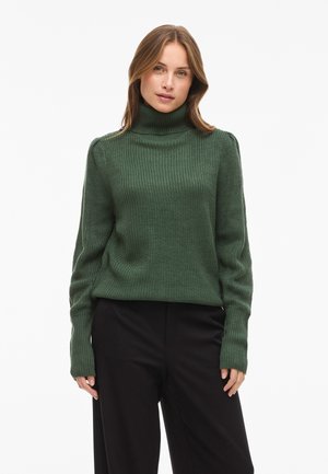 VILOU ROLLNECK - Pulóver - pine needle